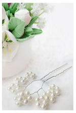 Весільні шпильки з перлами