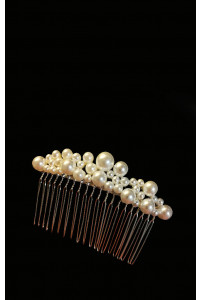 Класичний гребінь з перлами
