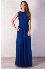 Платье вечернее синего цвета