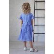 Дитяча грецька сукня з рукавом блакитна