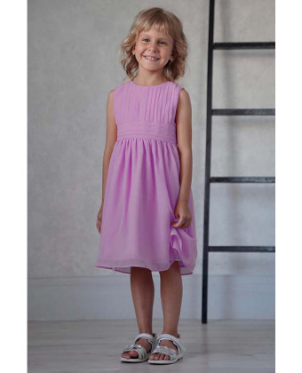 Дитяча сукня у грецькому стилі лавандова