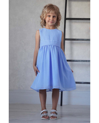 Дитяча сукня у грецькому стилі блакитна