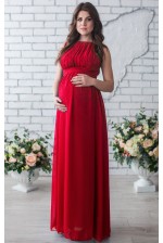 Червона сукня для вагітних