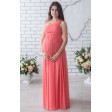 Персикова сукня для вагітних