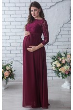 Платье для беременных с рукавом