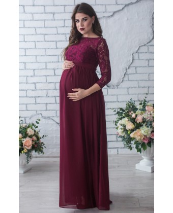 Платье для беременных с рукавом