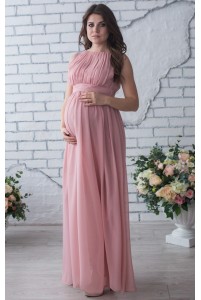 Платье в пол для беременных