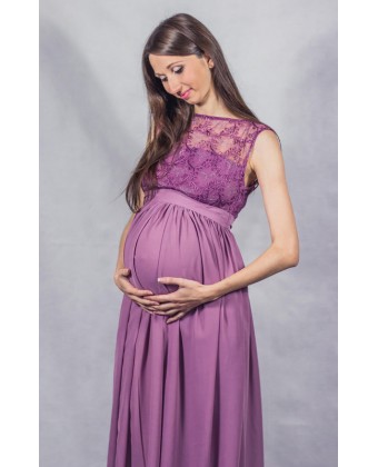Вечірня сукня для вагітних