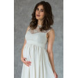 Платье на роспись с кружевом для беременных