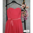 Розовое выпускное платье