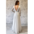 Свадебное платье бохо с рукавом