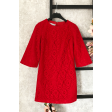 Коктейльна сукня червона