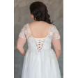 Весільна сукня з корсетом на великі груди