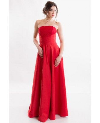 Вечірня сукня б/б червона