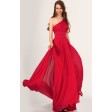 Червона сукня на одне плече